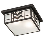 15"Sq Monaca Flush Mount