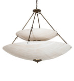 56"W Cypola Two Tier Inverted Pendant