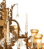 30"W French Baroque 13 Lt Chandelier