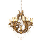 30"W French Baroque 13 Lt Chandelier