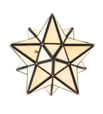 12"W Moravian Star Pendant