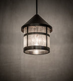 18"W Fulton Prime Lantern Outdoor Pendant