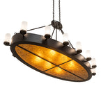 68"L Craftsman Avalon Oblong Chandelier