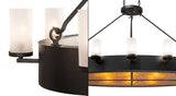 68"L Craftsman Avalon Oblong Chandelier