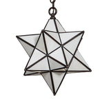 12"W Moravian Star Pendant