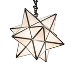 12"W Moravian Star Pendant