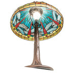 23"H Tiffany Dragonfly Table Lamp