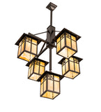 32"W Seneca Sprig 5 Lt Chandelier