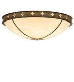 46"W Byzantine Flush Mount