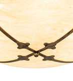46"W Byzantine Flush Mount