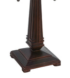 23"H Diamond Band Mission Table Lamp