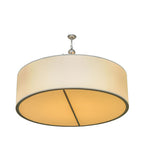 60" W Cilindro Eggshell Textrene Pendant