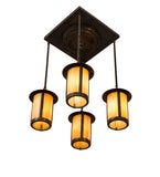 28"W Fulton Prime 4 Lt Pendant