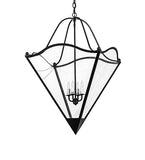 24"Sq Zale Inverted Pendant