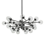 58"W Bola Matrix 30 Lt Chandelier