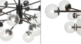 58"W Bola Matrix 30 Lt Chandelier