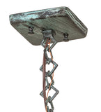 15"Sq Hyde Park "T" Mission Outdoor Pendant