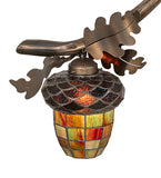 48"W Acorn Branch 4 Lt Chandelier