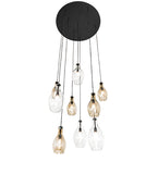 48"W Anjou 9 Lt Pendant