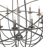 42"W Atom Enerjisi 12 Lt Chandelier