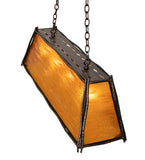 42"L Sticks Island/Billiard Oblong Pendant