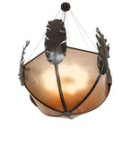 48"W Feather Pendant