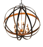 42"W Atlas 8 Lt Pendant