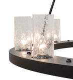60"W Loxley 28 Lt Two Tier Chandelier