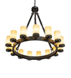 42"W Noziroh Ring 15 Lt Chandelier
