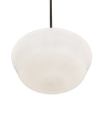16"W Revival Schoolhouse W/Traditional Globe Pendant