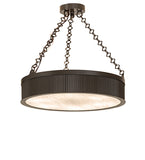 24"W Memphis Semi-Flush Mount