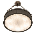 24"W Memphis Semi-Flush Mount