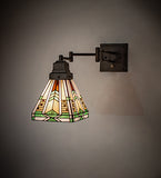 7-21"W Abilene Swing Arm Wall Sconce