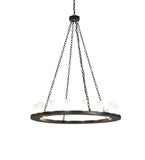 48"W Loxley 16 Lt Chandelier