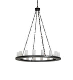 48"W Loxley 16 Lt Chandelier