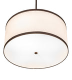 28"W Cilindro Textrene Pendant
