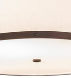 28"W Cilindro Textrene Pendant