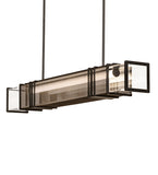 48"L Quadrato Golpe Oblong Pendant