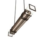 48"L Quadrato Golpe Oblong Pendant