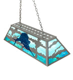 48"L Sailfish Oblong Pendant