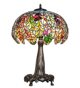 31"H Leaf Table Lamp