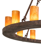 54"W Loxley 24 Lt Two Tier Chandelier