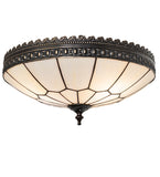 15" Wide Vincent Honeycomb Flush Mount