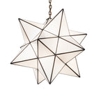 24"W Moravian Star Pendant