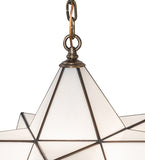 24"W Moravian Star Pendant