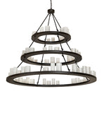 72"W Loxley Shelburne 3 Tier Chandelier