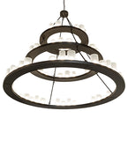 72"W Loxley Shelburne 3 Tier Chandelier