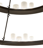 72"W Loxley Shelburne 3 Tier Chandelier
