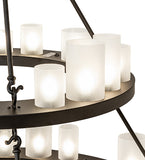 72"W Loxley Shelburne 3 Tier Chandelier
