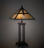 26"H Cross Mission Table Lamp